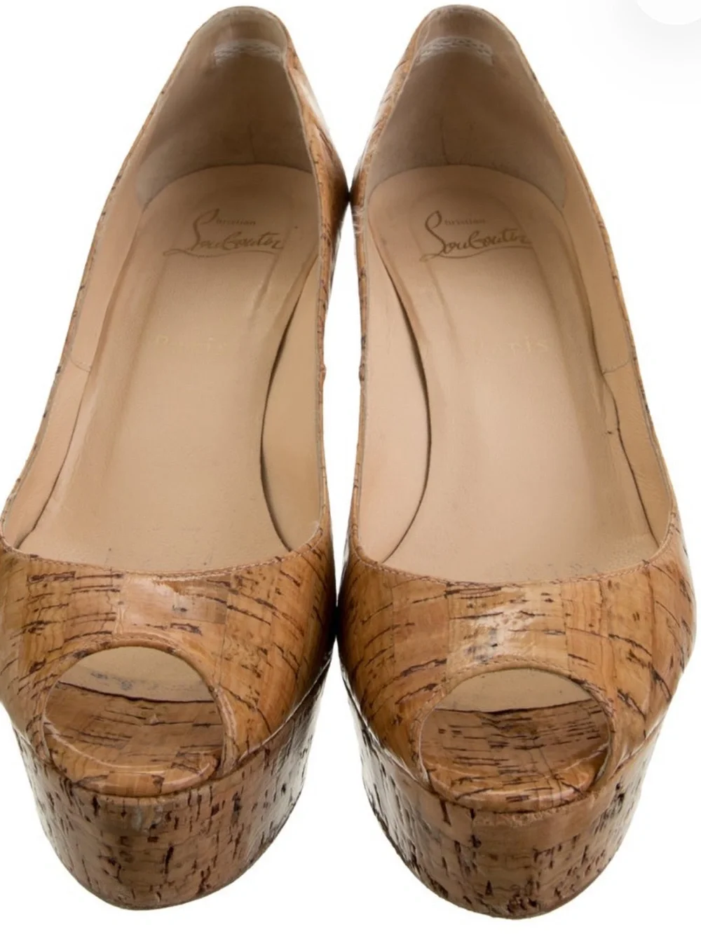 Christian Louboutin stylish cork
